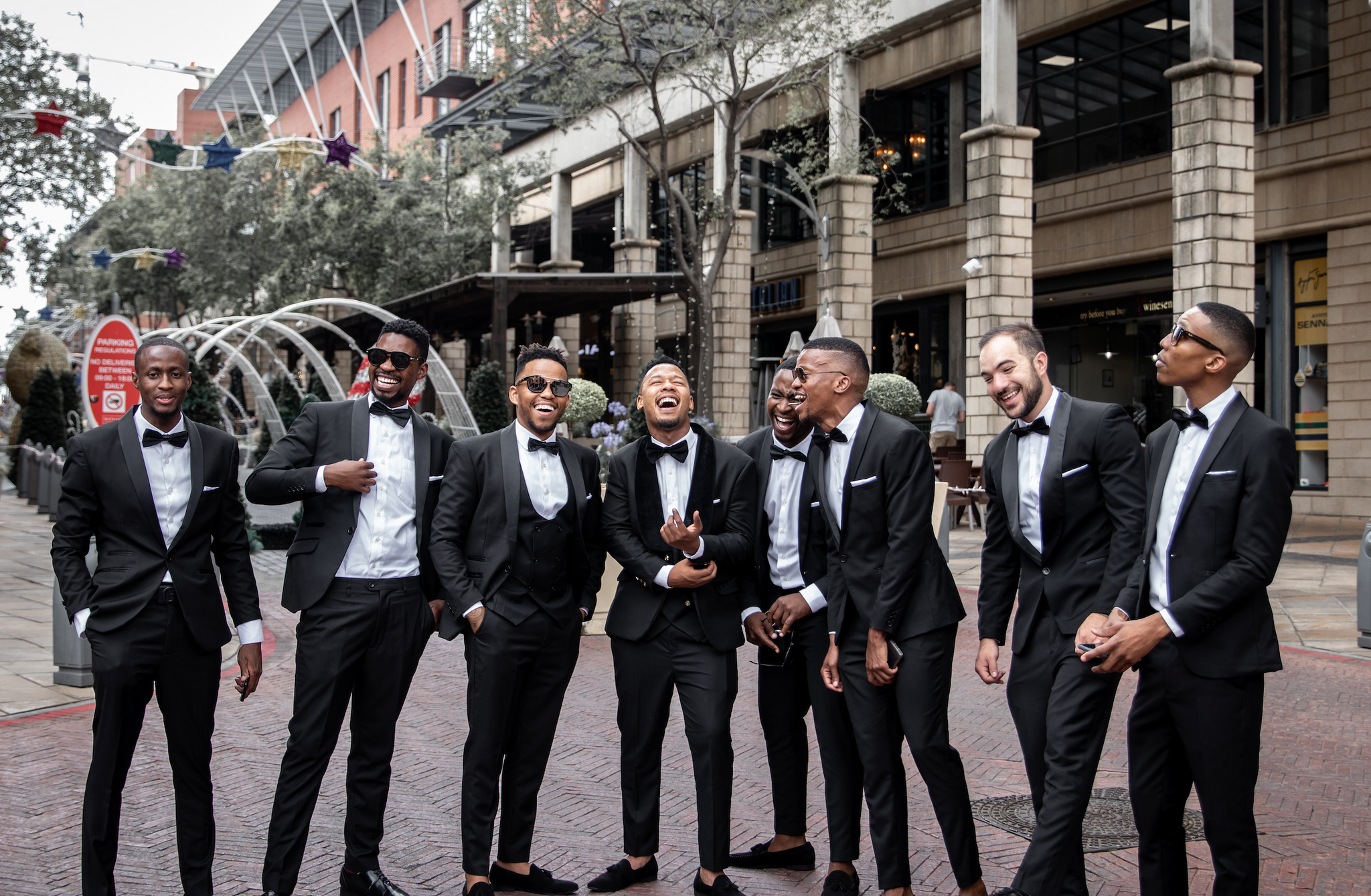 Groom and 8 Groomsmen | Wedding Suit Package